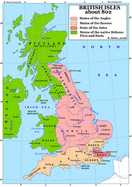 Picture of Map of Roman Britain